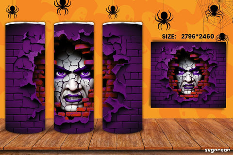 Halloween Tumbler Wrap Bundle | 20 Oz | Sublimation Sublimation SvgOcean 