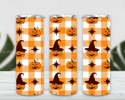 Halloween Tumbler Wrap, Halloween Pumpkin Tumbler png, Tumbler Sublimation Designs, Spooky Tumbler Wrap, Halloween Tumbler png Sublimation ToriDesigns 