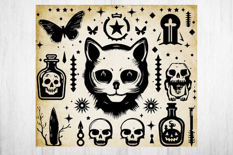 Halloween Tumbler Wrap Sublimation. Tumbler Wrap 20 oz. Sublimation Samaha Design 