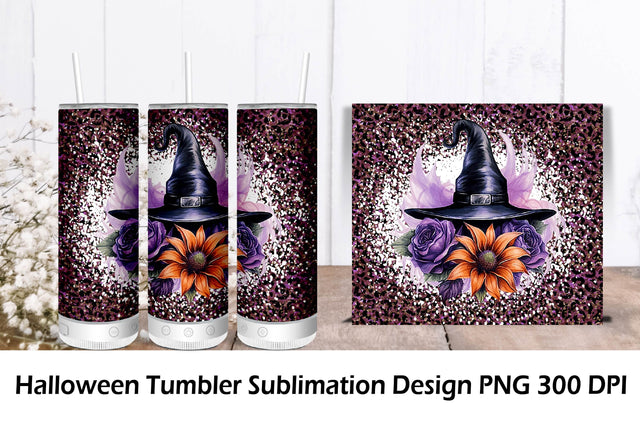Halloween Tumbler Wrap Sublimation. Tumbler Wrap 20 oz. Sublimation Samaha Design 