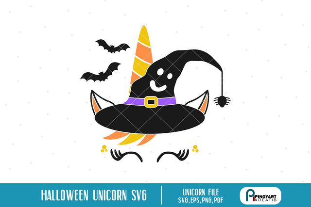 Halloween Unicorn Svg SVG Pinoyart Kreatib 