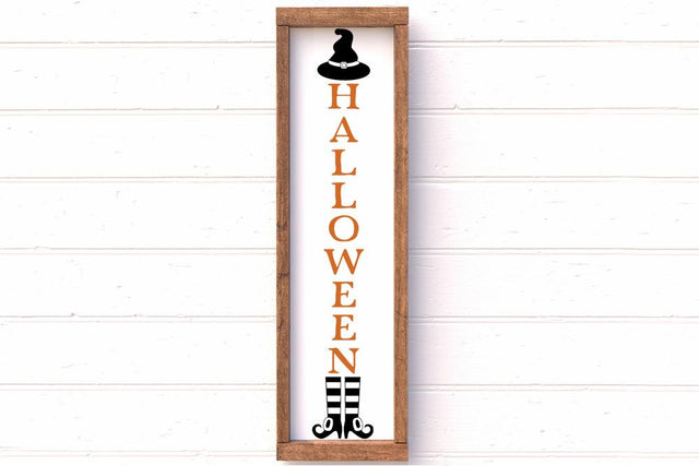 Halloween Vertical Porch Sign SVG SVG Ikonart Design Shop 