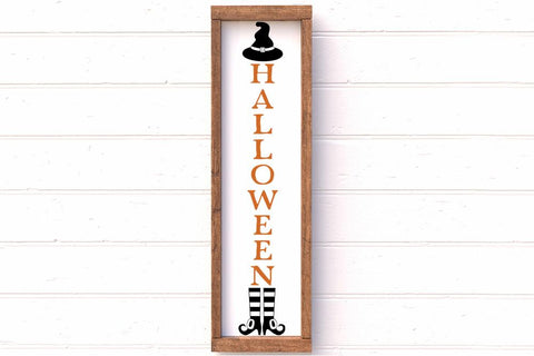 Halloween Vertical Porch Sign SVG SVG Ikonart Design Shop 