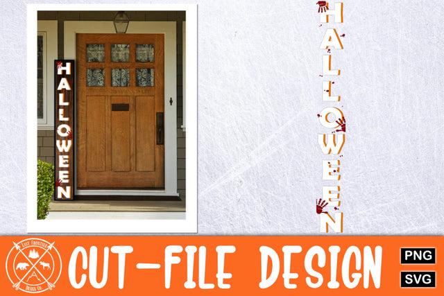 Halloween vertical sign SVG|Welcome Sign SVG SVG Last Frontier Design Co. 