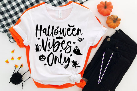 Halloween Vibes Only - Halloween SVG - Halloween Quote SVG She Shed Craft Store 