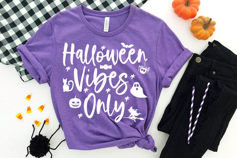Halloween Vibes Only - Halloween SVG - Halloween Quote SVG She Shed Craft Store 
