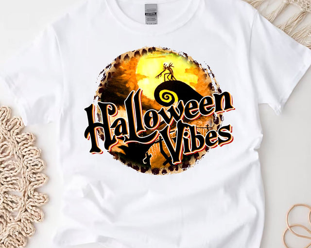 Halloween Vibes PNG , Halloween sublimation , Happy Halloween Halloween Gift, DOWNLOAD Png Printable, Digital Print Design Sublimation BouDesign 