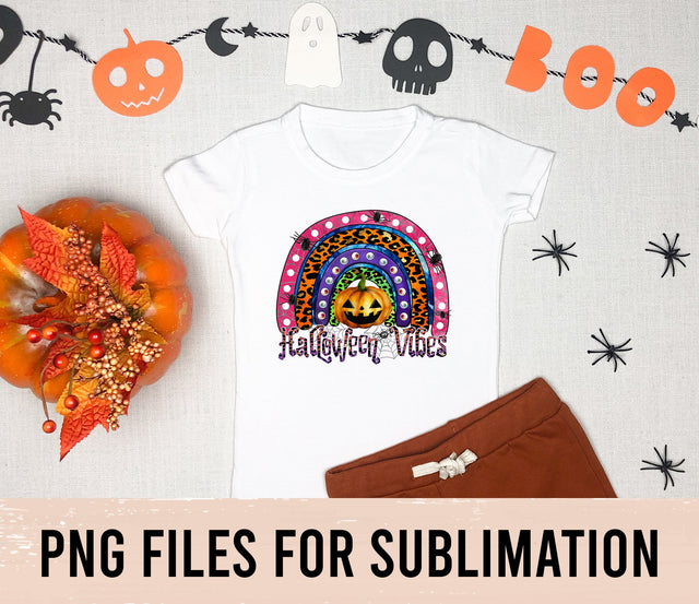 Halloween Vibes Rainbow PNG, Halloween Vibes Rainbow, Pumpkin Rainbow Png,Halloween Rainbow Png,Halloween Vibes Sublimation,Digital Download SVG BOO-design 