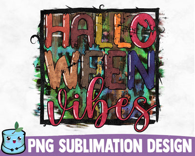 Halloween Vibes Sublimation Design Sublimation MintyMarshmallows 