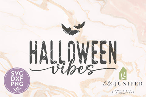 Halloween Vibes SVG, Halloween Shirt Designs SVG LilleJuniper 