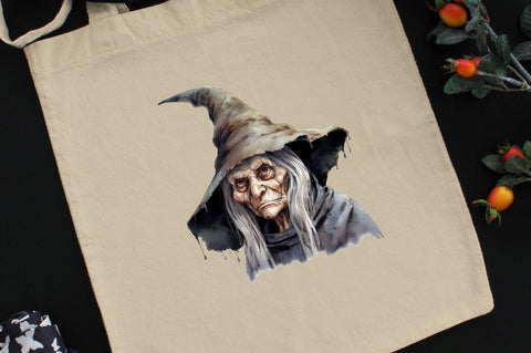 halloween Watercolor Clipart bundle Sublimation Regulrcrative 