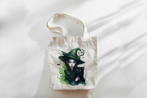 Halloween Watercolor Clipart Sublimation Rupkotha 