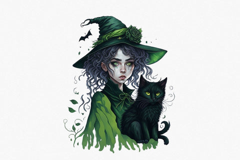 Halloween Watercolor Clipart Sublimation Rupkotha 