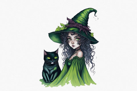 Halloween Watercolor Clipart Sublimation Rupkotha 