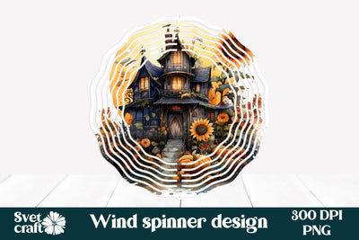 Halloween wind spinner | Wind spinner sublimation Sublimation Svetana Studio 