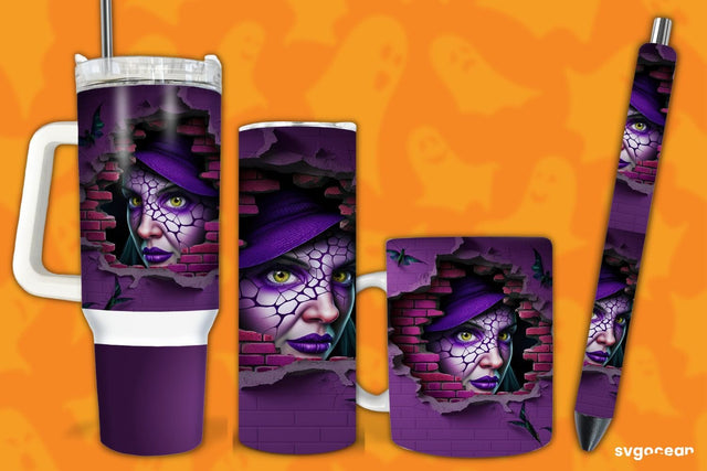 Halloween Witch Bundle Sublimation SvgOcean 