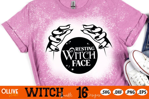 Halloween Witch Bundle SVG | Halloween SVG PNG DXF EPS SVG Ollive Studio 