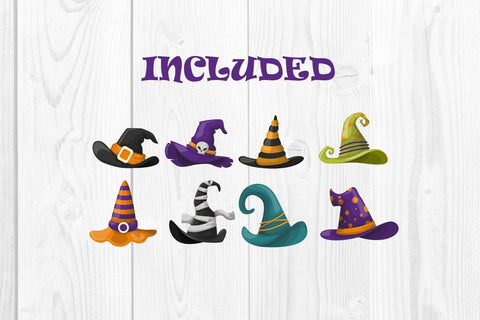 Halloween Witch Hats Sublimation dadan_pm 