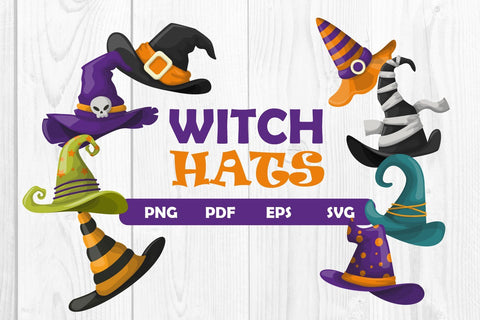 Halloween Witch Hats Sublimation dadan_pm 