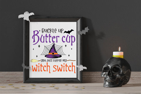 Halloween Witch PNG Sublimation Design Sublimation CraftLabSVG 