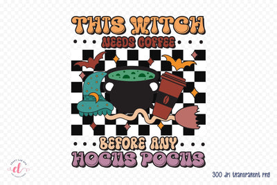 Halloween Witch PNG Sublimation Design Sublimation CraftLabSVG 