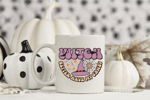 Halloween Witch Sublimation Design Sublimation CraftLabSVG 