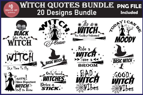 Halloween Witch Sublimation Designs - Witch halloween PNG SVG jacpot007 