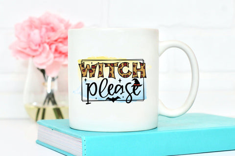 Halloween Witch Sublimation | Witch Please PNG Sublimation CraftLabSVG 