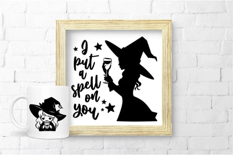 Halloween Witch SVG Bundle: Witch Party Funny Quotes SVG OrangeBrushStudio 