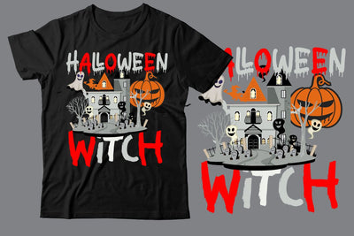 Halloween Witch SVG Design SVG BlackCatsMedia 