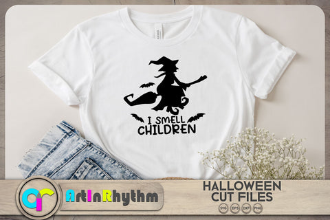 Halloween witch SVG, I smell children SVG SVG Artinrhythm shop 