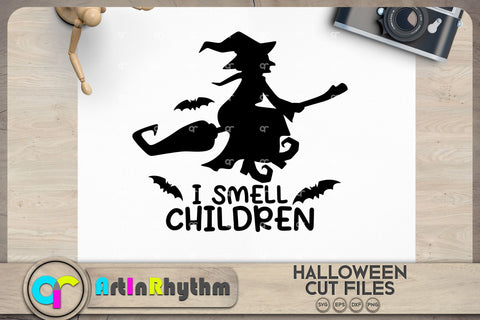 Halloween witch SVG, I smell children SVG SVG Artinrhythm shop 