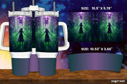 Halloween Witch Wrap Bundle | Tumbler | Mug | Pen Sublimation SvgOcean 