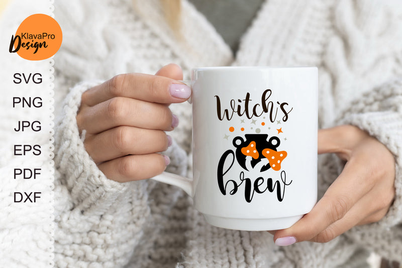 Halloween Witches brew layered svg file Halloween PNG SVG Klava P 