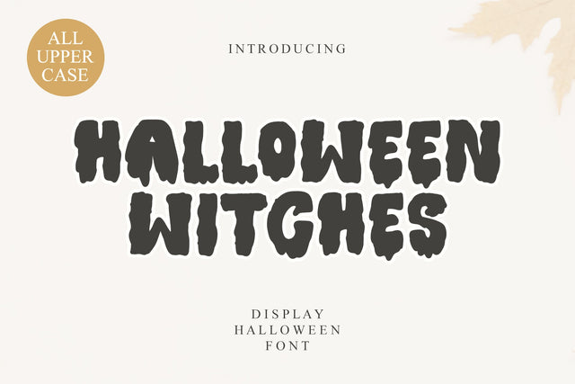 Halloween Witches Font Afandi Studio 