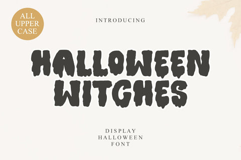 Halloween Witches Font Afandi Studio 