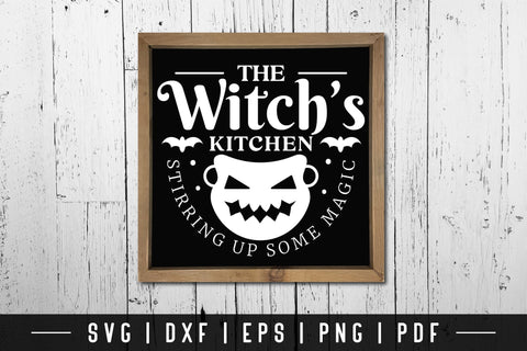 Halloween Witch's Kitchen Sign SVG SVG CraftLabSVG 