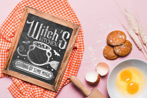 Halloween Witch's Kitchen SVG Sign SVG CraftLabSVG 