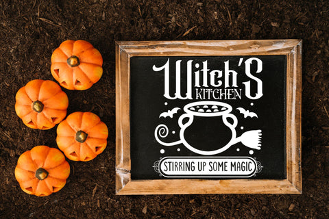 Halloween Witch's Kitchen SVG Sign SVG CraftLabSVG 