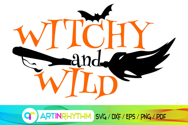 Halloween Witchy and wild svg SVG Artinrhythm shop 