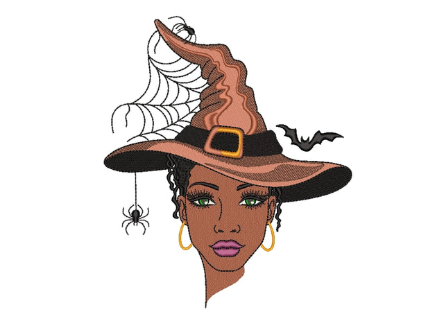 Halloween Woman Embroidery Design Embroidery/Applique DESIGNS Nino Nadaraia 