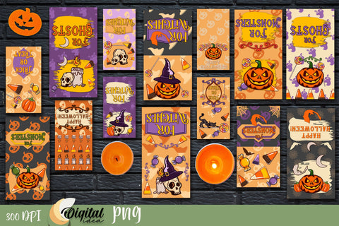 Halloween wrappers | Wrappers for creepy creatures | Funny party wrappers SVG Evgenyia Guschina 