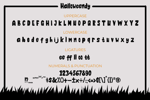 Halloweendy Font Madatype Studio 