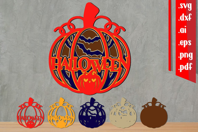 Halloween/Pumkin Layered 3 SVG zafrans studio 