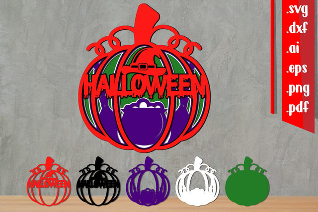 Halloween/Pumkin Layered 4 SVG zafrans studio 
