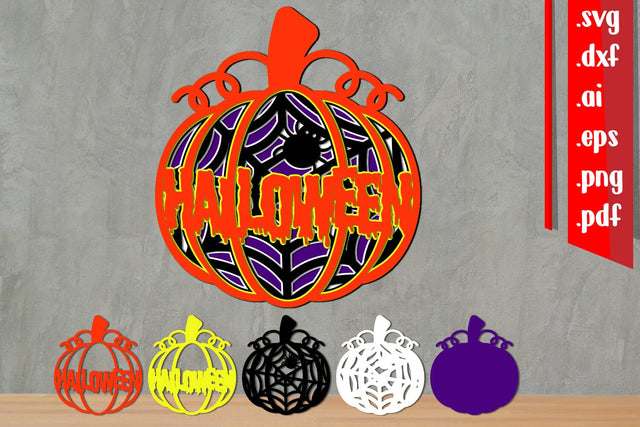 Halloween/Pumkin Layered SVG zafrans studio 