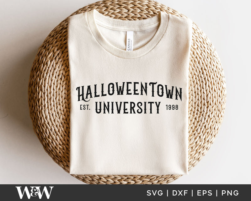 Halloweentown University SVG | Halloween SVG SVG Wood And Walt 