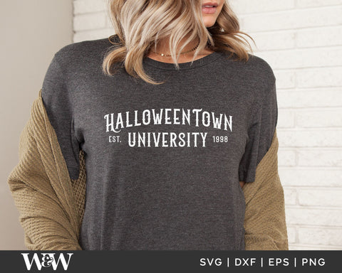 Halloweentown University SVG | Halloween SVG SVG Wood And Walt 