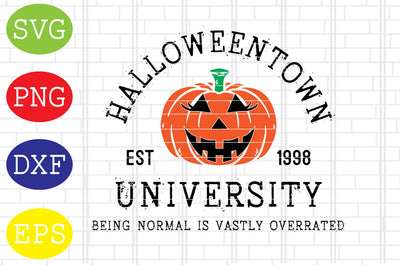 Halloweentown University Svg, Pumpkin Svg, Spooky Svg, Cauldron Svg, Halloween Svg, Witch Svg, Ghost Svg, Png, Eps, Dxf Files SVG DigitalSvgFiles 