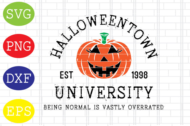 Halloweentown University Svg, Pumpkin Svg, Spooky Svg, Cauldron Svg, Halloween Svg, Witch Svg, Ghost Svg, Png, Eps, Dxf Files SVG DigitalSvgFiles 